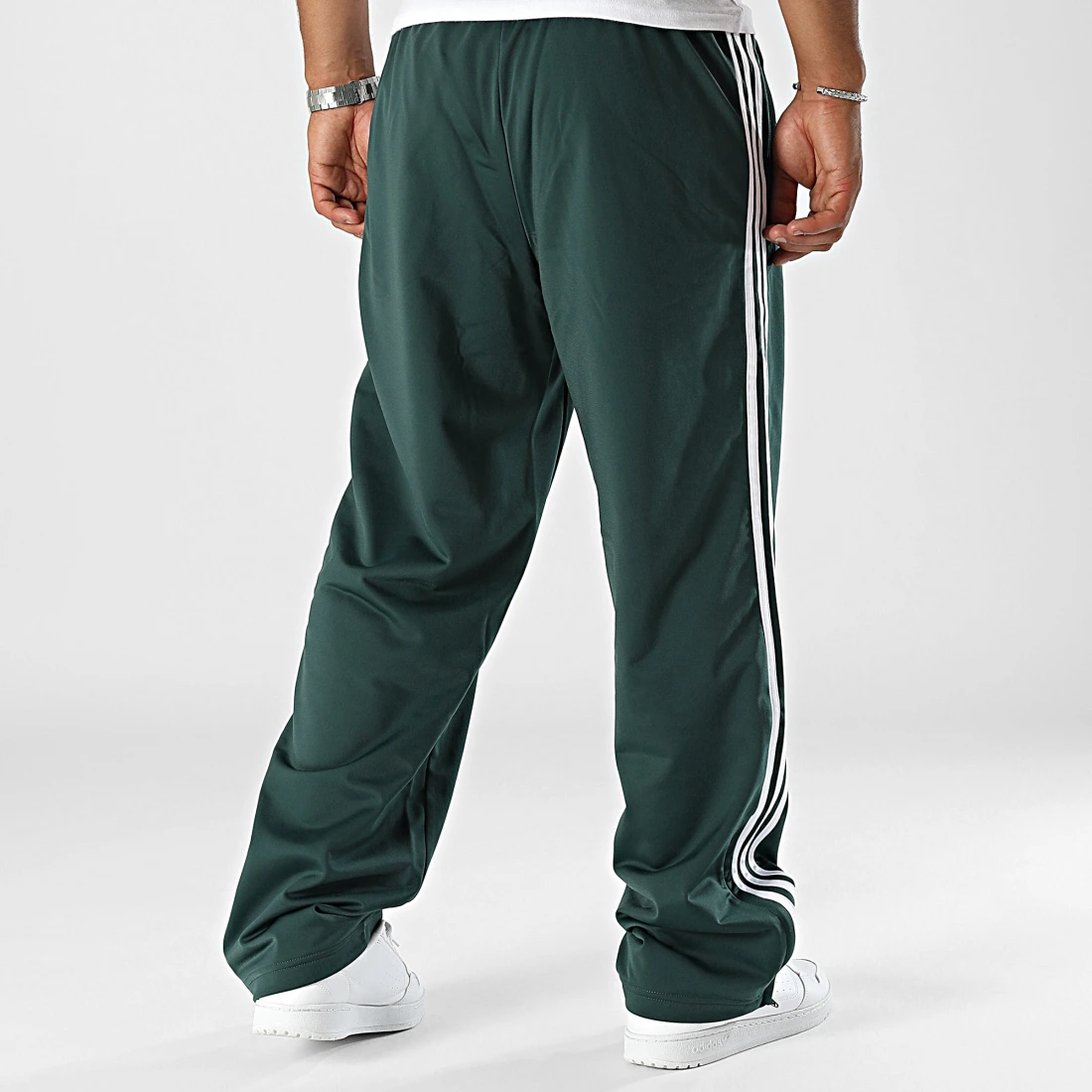 Pantalon Jogging A Bandes Firebird IY9899 Vert – Image 3