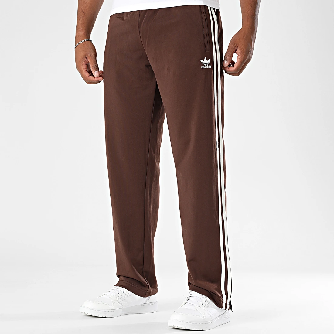 Pantalon Jogging Firebird KA0482 Marron Blanc