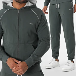 Ensemble De Survetement Mix And Match 5313 5305 Gris Anthracite