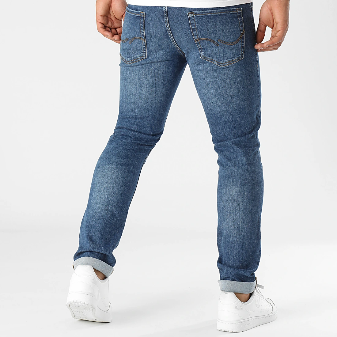 Jean Slim Glenn Original Bleu Denim – Image 3