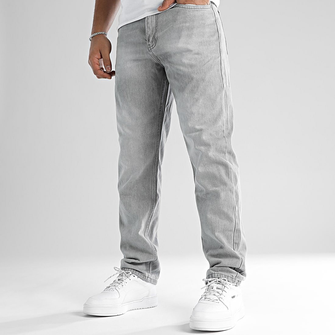Jean Relaxed Fit 2507 Denim Gris Clair